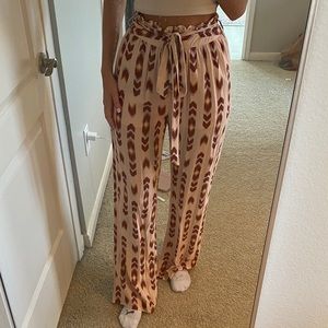 Dance and Marvel flowy pants with front tie